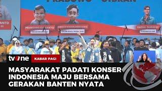 Ribuan Masyarakat Tumpah Ruah Ikuti Kampanye Akbar Prabowo-Gibran di Tangerang | Kabar Pagi tvOne