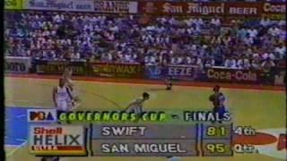 SAMBOY LIM Awesome Game - San Miguel Beer vs Swift