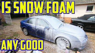 The Cheapest Snow Foam I Could Find.