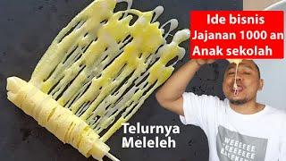 Telur gulung tanpa minyak jual 1000 an untung banyak