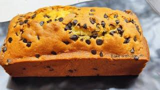 Pound Cake Recipe// Choco chips Tea Time Pound cake Recipe