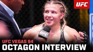 Miranda Maverick Octagon Interview | UFC Vegas 94