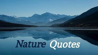 Beautiful Nature Quotes || Best Inspiring Quotes On Nature