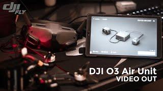 DJI O3 Air Unit VIDEO OUT // DJI Goggles 2 // LIVE VIEW // DJI FLY 03 Air Unit FOR  ANDROID