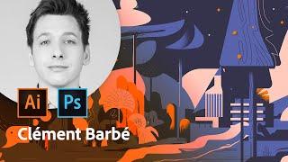 Masterclass Illustration avec Clément Barbé | Adobe France