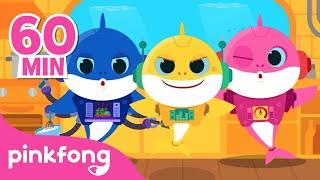 Mix - Baby Shark Robot and more | Baby Shark Remix | +Compilation | Pinkfong Songs for Children