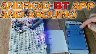 Create a Bluetooth App and control the Arduino