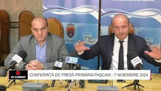 BIT TV /  CONFERINTA PRESA - PRIMĂRIA PASCANI, 7 NOIEMBRIE 2024