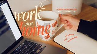 A Day in My Life: Remote Work from Home  productive morning routine, relaxing no-talking vlog