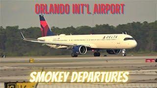 (4K) ORLANDO INT'L AIRPORT | PLANE SPOTTING | #ORLANDO #AVIATION 02/21/23.