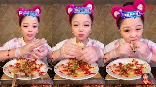 【ASMR MUKBANG】대창 동파육 새우 족발 중국 먹방 。 ASMR XIAOYU MUKBANG。N02。201023。1