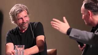 Karl Ove Knausgaard talking to Andrew O’Hagan