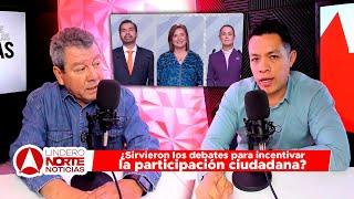 ¿Sirvieron los debates para incentivar la participación ciudadana? | Con Jorge Heras y Rudy García