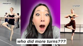 3 Minutes of Pointe Shoe Fitter LOSING HER MIND to Crazy Turns!