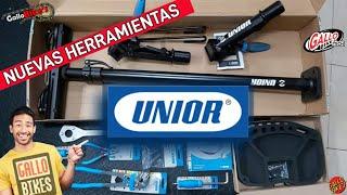 NUEVAS HERRAMIENTAS UNIOR llegaron Taller soporte de reparación doble para Bicicletas New Bike Tools