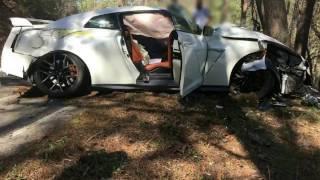 Nissan GTR Crash At The Tail of the Dragon with Aftermath Photos