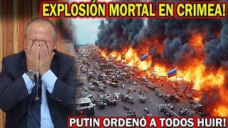 PUTIN NO ESPERABA ESTO! Aviones ucranianos borró mapa de Crimea a 10000 soldados rusos y norcoreanos