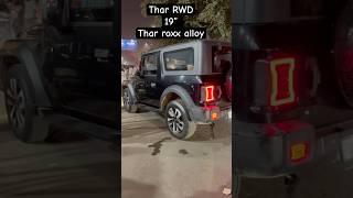 THAR ROXX ALLOY INSTALLED IN THAR 3 DOOR #automobile #scorpiomodified #thar #rox #mahindrascorpio