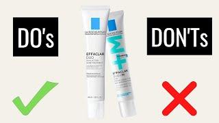 How To Use La Roche Posay Effaclar Duo Acne Spot Treatment