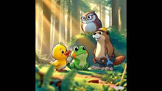 "THE great pond adventure "# baby duckling Daisy's  big reunion #shorts story...