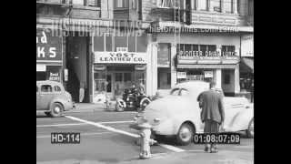 Slice of American Small Town Life, 1940