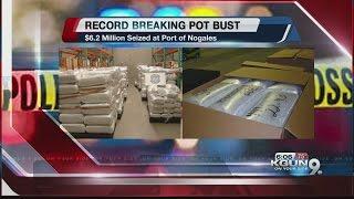 CBP officers make the third-largest marijuana seizure in port history