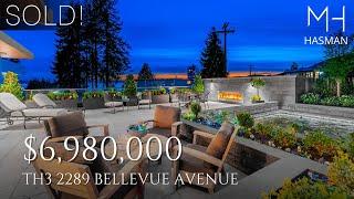 A Breathtaking Garden-Level Townhouse Residence in West Vancouver's - THE BELLEVUE - by Cressey