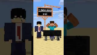 HELP Herobrine To Power Up Break Heavier And Heavier Bedrock #friendship #shorts #trending #anime