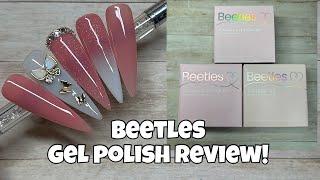 Beetles Jelly Gel Polish | Simple Buttlerfly Nail Art