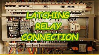 Latching Relay Connection |  How to wire a Impulse Relay Connection and Function