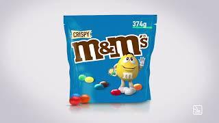 Crispy/Crunchy Caramel M&M's - Globe (Belgium, 2021)