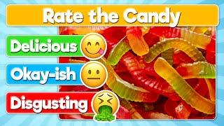 Rate the Candy Challenge | Ultimate Candy Tier List