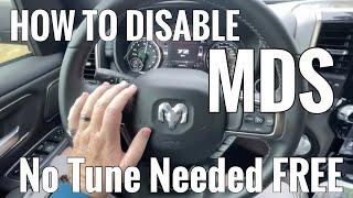 How to Disable MDS Fuel Management on ALL Dodge/Chrysler/RAM/Jeep Products FREE