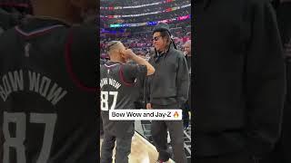 Bow Wow linked up with Jay Z after his halftime performance  #shorts