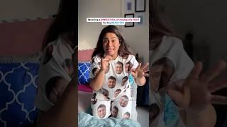 Husband’s REACTION ON Wearing HIS Face all over my Body 