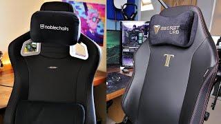 Secretlab Titan 2022 vs Noblechairs Epic Black Edition