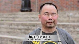 Horses of Honor Omaha: Honoring Officer Greg Hamill by Artist Jave Yoshimoto