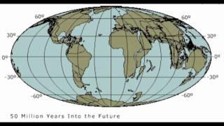 Future plate tectonics 100 million years