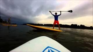 Sup Tour Bonn  10 km auf dem Rhein