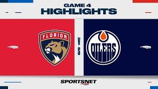 Stanley Cup Final Game 4 Highlights | Panthers vs. Oilers - June 15, 2024