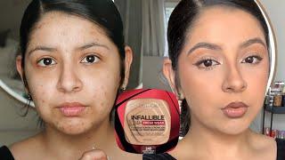 FULL COVERAGE FRIDAY: *DRUGSTORE* L'OREAL INFALLIBLE 24 HR FRESHWEAR FOUNDATION IN A POWDER