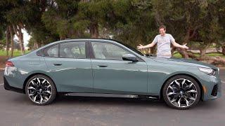 Обзор BMW i5 2024 года: Вышла новая электрическая 5-я серия