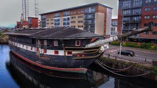 OLDEST Ship In The World HMS UNICORN Scotland