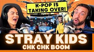 WOLVERINE & DEADPOOL LIKE K-POP TOO?! First Time Hearing Stray Kids - Chk Chk Boom Reaction!