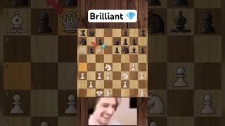 Brilliant move  #chess