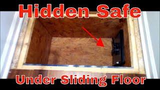 Very Cool Secret Hidden Safe Under Sliding Floor