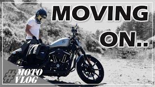 Moving on to do greater things.. Wish me luck?? Sportster Motovlog