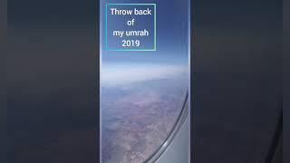 #throwback of #flight to #umrah #2019 ️️️