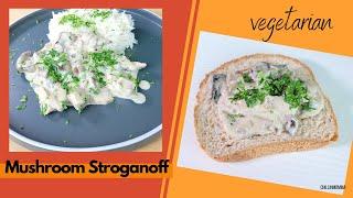 Mushroom Stroganoff Vegetarian Recipe