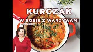 Obiad z jednego garnka – Kurczak Duszony w sosie z warzywami